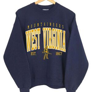 NCAA West Virginia Mountaineers MWU Varsity Teams Shirt Sweatshirt Retro Sweater